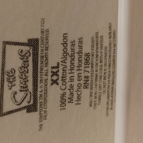 Simpsons tshirt - Picture 3 of 5